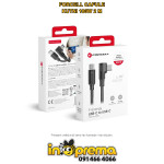 KABEL KABAL USB C FORCELL CAFULE KUTNI 100W 2M CRNI