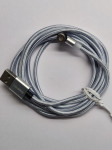 Magnetni kabel 3 u 1 mikro/usb  kabel, 2 m 180 - 360°