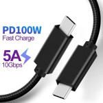 Kabel USB C to USB C 1m Fast Charger PD 100W Data Sync USB Cable