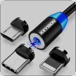 Magnetni kabel 3 u 1 mikro/usb  za sve tipove mobitela