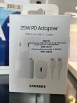 Punjač Samsung TA800 25W Fast Charge USB-C bijeli,NOVO,RAČUN,R1!