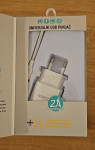 Univerzalni punjač 2,1 A/5 V - USB-A + gratis kabel USB-A>micro USB