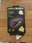 usb auto phnjač max mobile duo tip c 25+25w