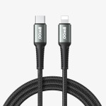 USB-C na Lightning alu pleteni kabel za brzo punjenje PD 27W-1m Max