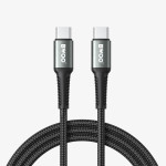 USB-C na USB-C alu pleteni kabel za brzo punjenje PD 60W 1m Max BWOO