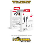 USB C NA USB C FORCELL 240W KABEL 5A PD QC4 1M CRNI