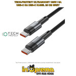 USB C NA USB C KABEL 25 CM 100W 5A TECH-PROTECT ULTRABOOST SIVI