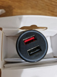 8Xiaomi auto punjač s dva otvora za punjenje