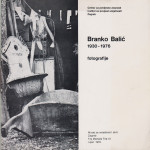 Branko Balić, 1930. - 1976., fotografije