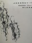 Jakešević - izložba - katalog Trsat Rijeka 1975.