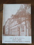 Spomenica osnivanja učiteljske škole u Petrinji 1862.-1987.
