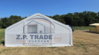 MONTAŽNE HALE / ŠATORI / 110 m2, 183 m2 ( 3 MODELA )