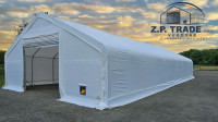 MONTAŽNE HALE / ŠATORI / 110 m2, 183 m2 ( 3 MODELA )