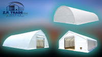 MONTAŽNE HALE / ŠATORI / 110 m2, 183 m2 ( 3 MODELA )