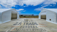 MONTAŽNE HALE / ŠATORI / 110 m2, 183 m2 ( 3 MODELA )