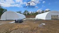 MONTAŽNE HALE / ŠATORI / 110 m2, 183 m2 ( SVI MODELI )
