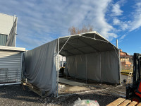 Skladišni šator PRIME 6x10x3m, 550g/m2