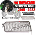 KAWASAKI VERSYS 650 2015-2022g. - REŠETKA HLADNJAKA CRNA-LOGO