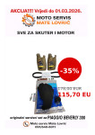 KOMPLET SERVIS KIT PIAGGIO ORIGINAL ZA BEVERLY 300 - AKCIJA !!!