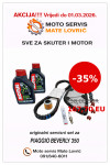 KOMPLET SERVIS KIT PIAGGIO ORIGINAL ZA BEVERLY 350 - AKCIJA !!!