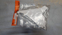 Desna plastika kučišta filtera zraka bijela KTM SX/SXF 2011-2012