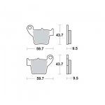 Disk pločice Aprilia / Honda