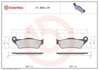 DISK PLOČICE BREMBO 07BB04SP AKCIJA!!!
