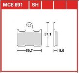Disk pločice HONDA,KAWASAKI,SUZUKI