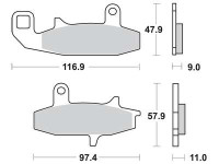 Disk pločice HONDA,SUZUKI