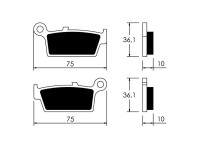 Disk pločice KAWASAKI,KYMCO,SUZUKI,TM