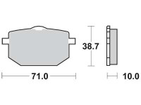 Disk pločice MOTO GUZZI,YAMAHA