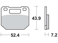 Disk pločice SUZUKI RG