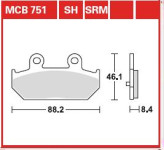 Disk pločice SUZUKI