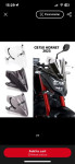 Honda CB750 Hornet -CRNI VIZIR-  2023 2024 Dodaci za motocikle Akri