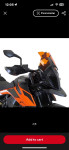 KTM-KLJUN Nosač za montažu prednjeg blatobrana, pribor za motocikle za