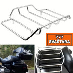 Rešetka - Nosač na koferu - gril za kofer motora - KROM