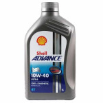 SHELL ADVANCE ULTRA 4T 10W40 100% SYNTHETIC MOTORNO ULJE ZA MOTOCIKLE