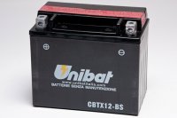 UNIBAT CBTX12-BS 12V 10AH 180CCA AKUMULATORI ZA MOTOCIKLE I QUAD