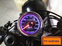 Univerzalni brzinomjer za motor -Kilometar Sat - Led Svjetlo - 12V-m9