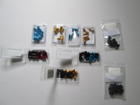 vijci i plastićne kopče za oklope motocikala i za vizire