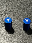 YAMAHA- UKRASNE KAPE ZA VENTILE- PLAVE -LOGO