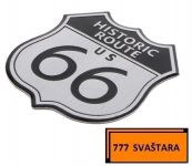 Znak - Amblem - Logo - Historic Route 66