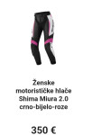 Ženske kožne moto hlace shima miura 2.0