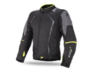 Motoristička jakna SEVENTY DEGREES Racing Man Black Yellow