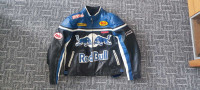 Alpinestars Red Bull retro kožna motoristička jakna
