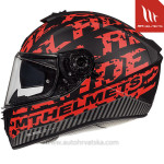 Kaciga MT Blade 2 SV Check B5 Matt Red