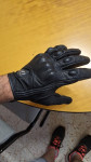 Kožne motorističke rukavice s rupicama veličina 11