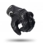 Kožne motorističke rukavice SPYKE Tech Sport Vented 2.0 Black