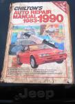 U.S.A.1983-1990 za popravak  vozila chilton repair manual