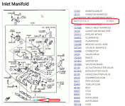 BRTVA USISA MAZDA XEDOS V6 BRTVA USISA NOVO ORIGINAL